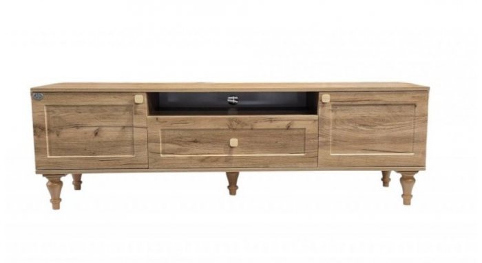 میز تلویزیون طرح چوب مدل RAMONA