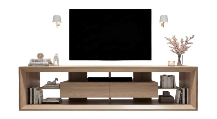 میز تلویزیون طرح MT دو کشو