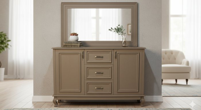 آینه کنسول مدل لارن