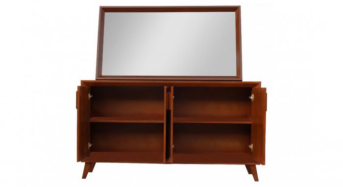 آینه کنسول روکش چوب راش مدل MT-WOOD آینه کنسول روکش چوب راش مدل MT-WOOD