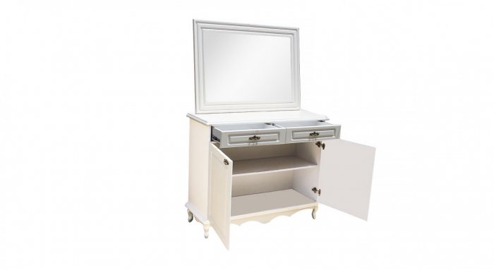 آینه کنسول دو درب مدل V-120 آینه کنسول دو درب مدل V-120