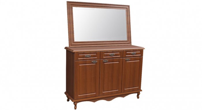 آینه کنسول سه درب مدل V آینه کنسول سه درب مدل V