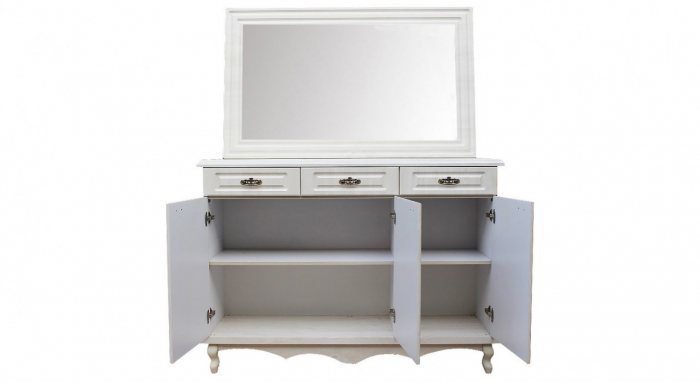 آینه کنسول سه درب مدل V آینه کنسول سه درب مدل V