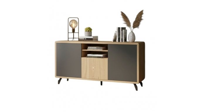 آینه کنسول دو رنگ 160