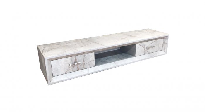 میز تلویزیون دیواری طرح سنگ مدل MT-140 LIGHT MARBLE میز تلویزیون دیواری طرح سنگ مدل MT-140 LIGHT MARBLE