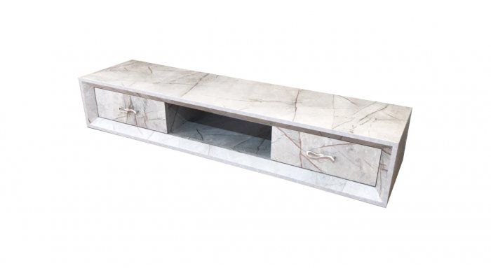 میز تلویزیون دیواری طرح سنگ مدل MT-140 LIGHT MARBLE میز تلویزیون دیواری طرح سنگ مدل MT-140 LIGHT MARBLE